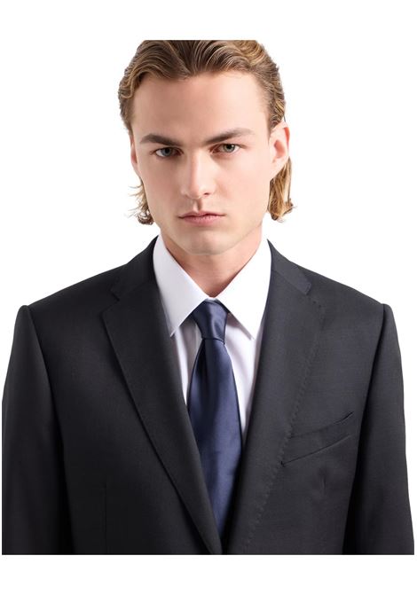 CRAVATTA IN PURA SETA MICRO MOTIVO JACQUARD EMPORIO ARMANI | Cravatte | 340075 CC19700036